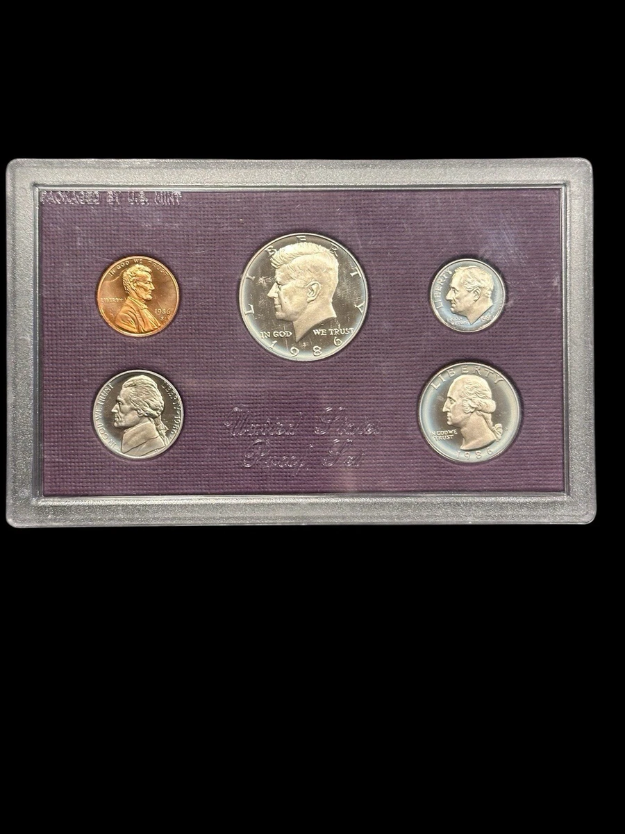 1986 US Coin Proof Sets for sale | eBay