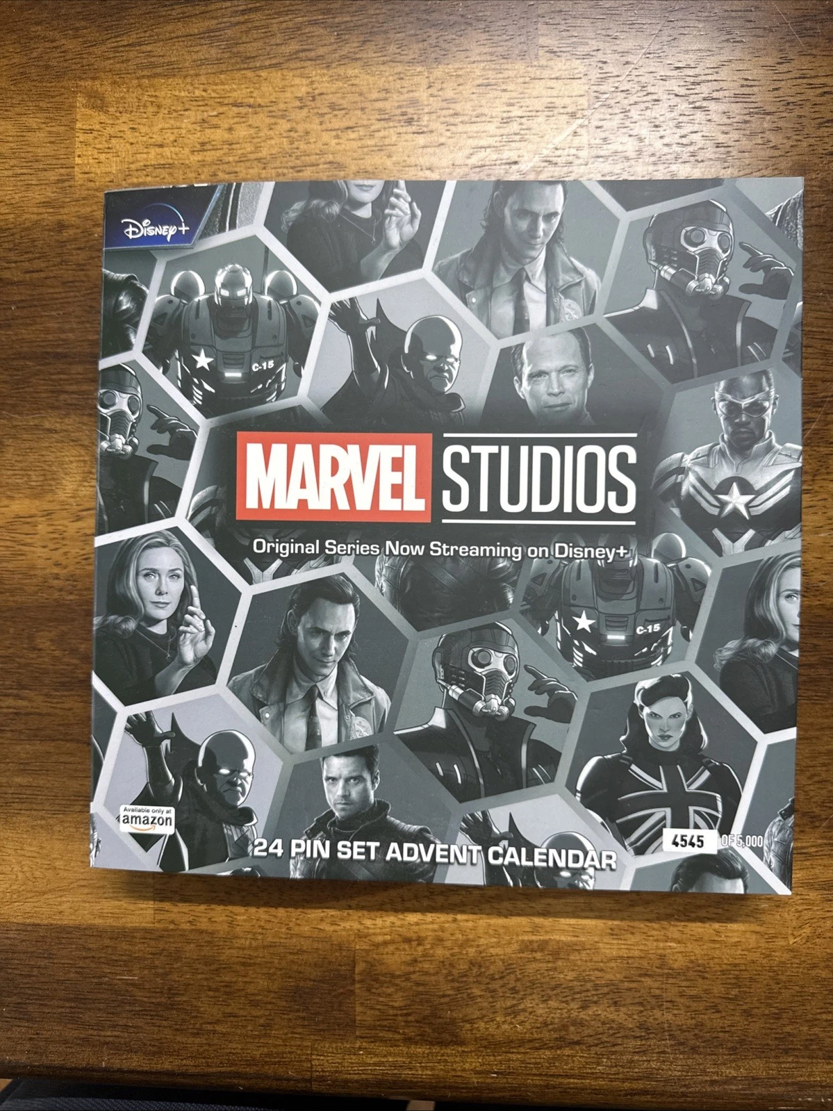 Disney Marvel Studios 2021 Advent Calendar 24 Pin Set Amazon Exclusive 4896