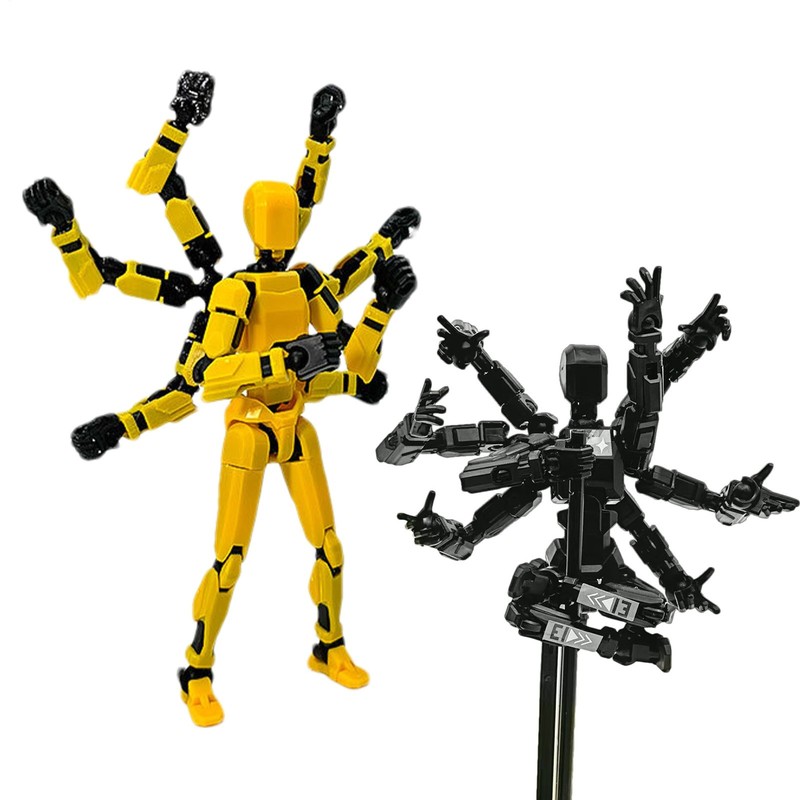 T13 Action Figure,Titan 13 Action Figure, Robot Action Figures 3D Printed Action