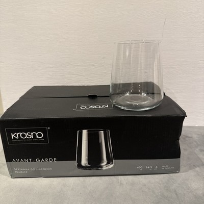 KROSNO Blended Gläser 430 ml Whiskybecher 6er Pack