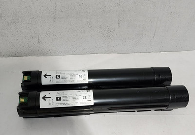 Xerox 006R01457 Black Toner Cartridges Lot Of 2 Genuine New NO BOX Weighs Full