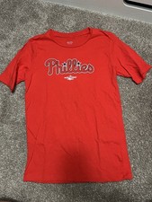 Pre-Owned EUC Youth 14/16 Philadelphia Phillies Bryce Harper T Shirt, Playoffs.
