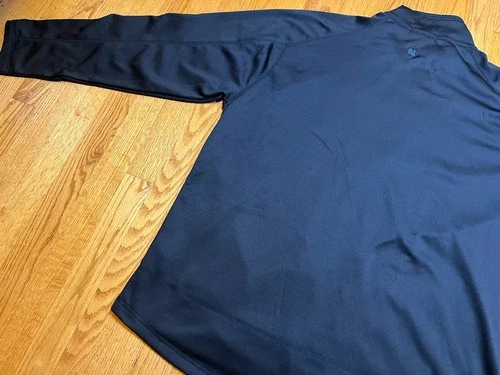 APPLE iOS Logo TRACK JACKET Mens XL Black MacOS Full Zip Extra Large Employee image 6