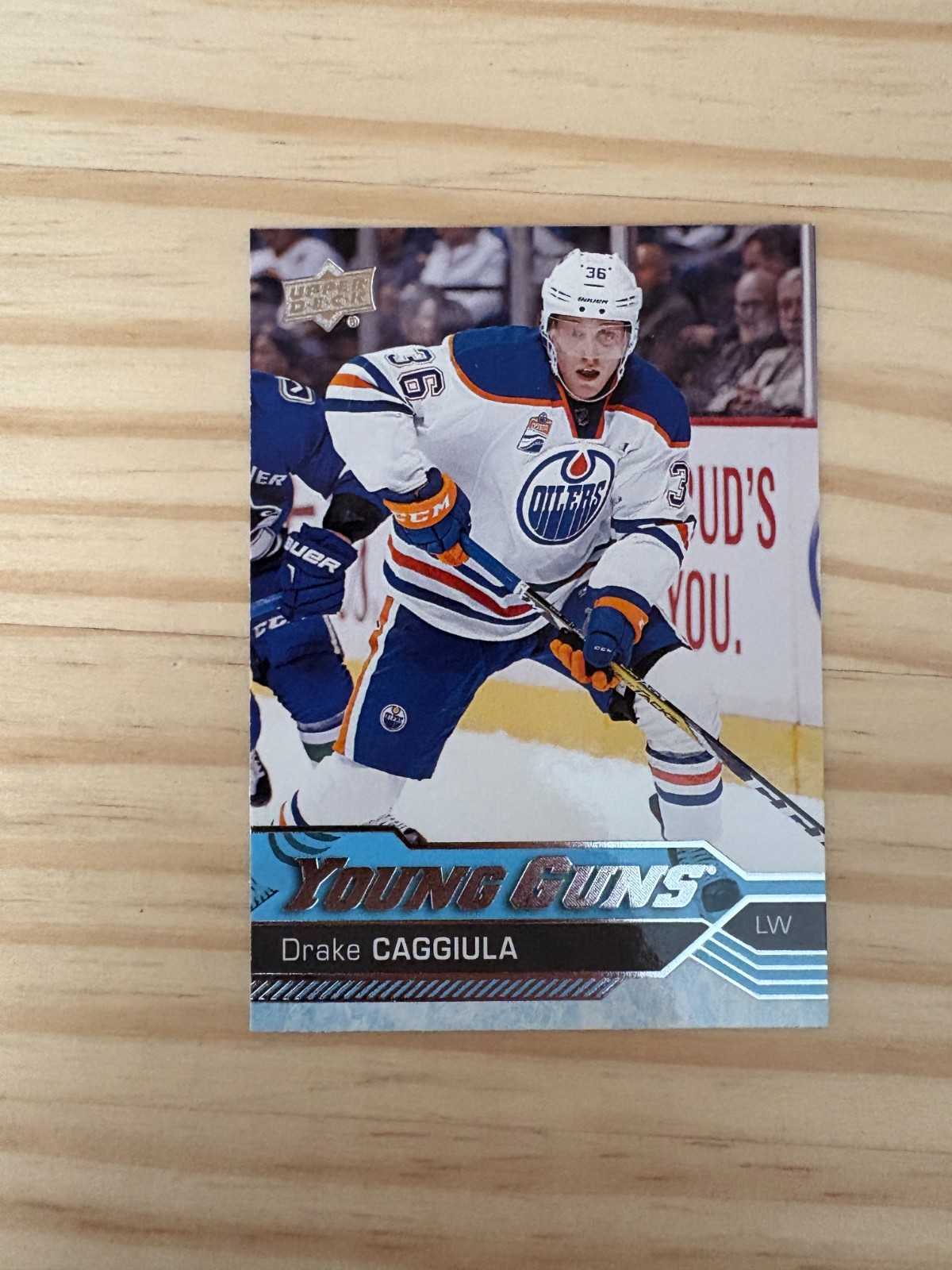 2016-17 Upper Deck #455 Drake Caggiula YG RC - Edmonton Oilers