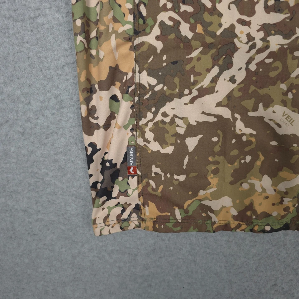 Рубашка мужская Simms большая вуаль камуфляжная с длинным рукавом дышащая охотничья рыболовная легкая - Изображение 4 из 4