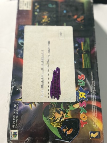 The Legend of Zelda Majora's Mask / Banjo-Tooie N64 Preview VHS Toys R Us (LN) - Picture 2 of 2