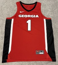 Georgia Bulldogs Jersey Basketball Nike Red Engineered 2023 Men’s Medium *Read*
