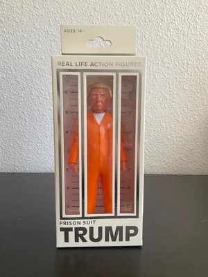 FCTRY Prison Suit Trump Real Life Action Figure Lock Him Up 2023 New