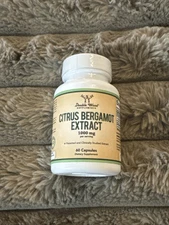 Citrus Bergamot Extract Double Wood Bergamot Extract 60 Caps Exp 12/26 FRESH!