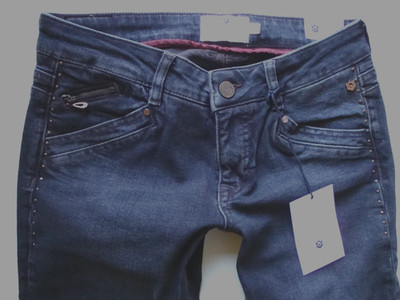 FREEMAN T. PORTER  Jeans  KAYLEE  SLIM  SDM F2089  balencio  blau/grau  W29  Neu