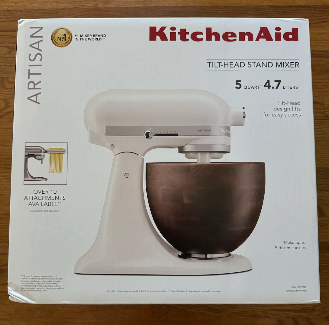 ジャンク品　KitchenAid Classic Plus ホワイトジャンク品 KitchenAid White Classic Plus Countertop Stand Mixer w Attachments