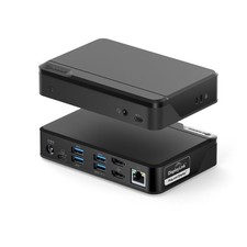 Image of Alogic Universal Twin HD Docking Station with USB-C and USB-A Compatibility