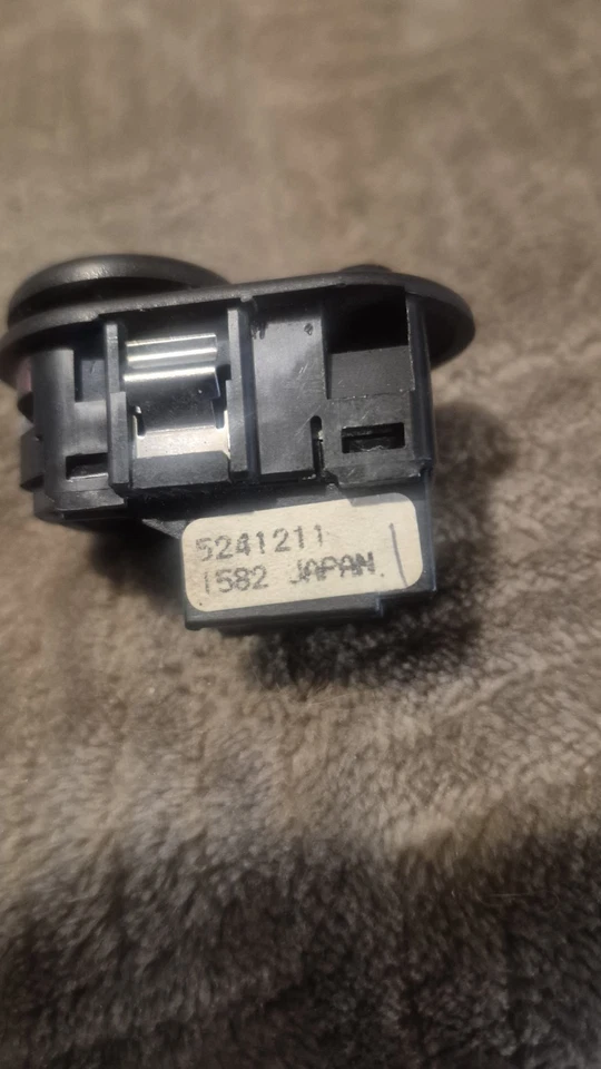 99-09 Saab 9-5 99-03 9-3 Interruptor de espejo retrovisor lateral eléctrico de fábrica parte # 5241211 Foto 2 de 2