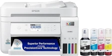 Epson EcoTank ET-3850 Wireless Color All-in-One Cartridge-Free Printer Bundle