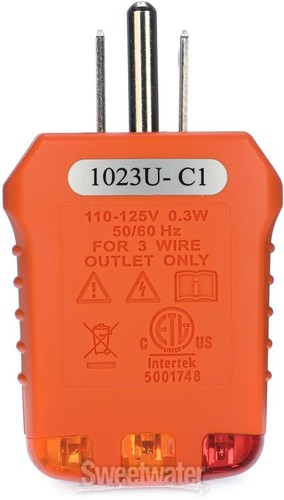 Klein Tools RT110 Power Outlet Receptacle Tester - Picture 4 of 4