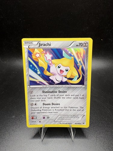 Jirachi 42/108 Holo Pokemon XY Roaring Skies NM -j