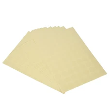 1050 Crystal Clear Round Stickers 19mm Stick Adhesive Seal Label A9E83244