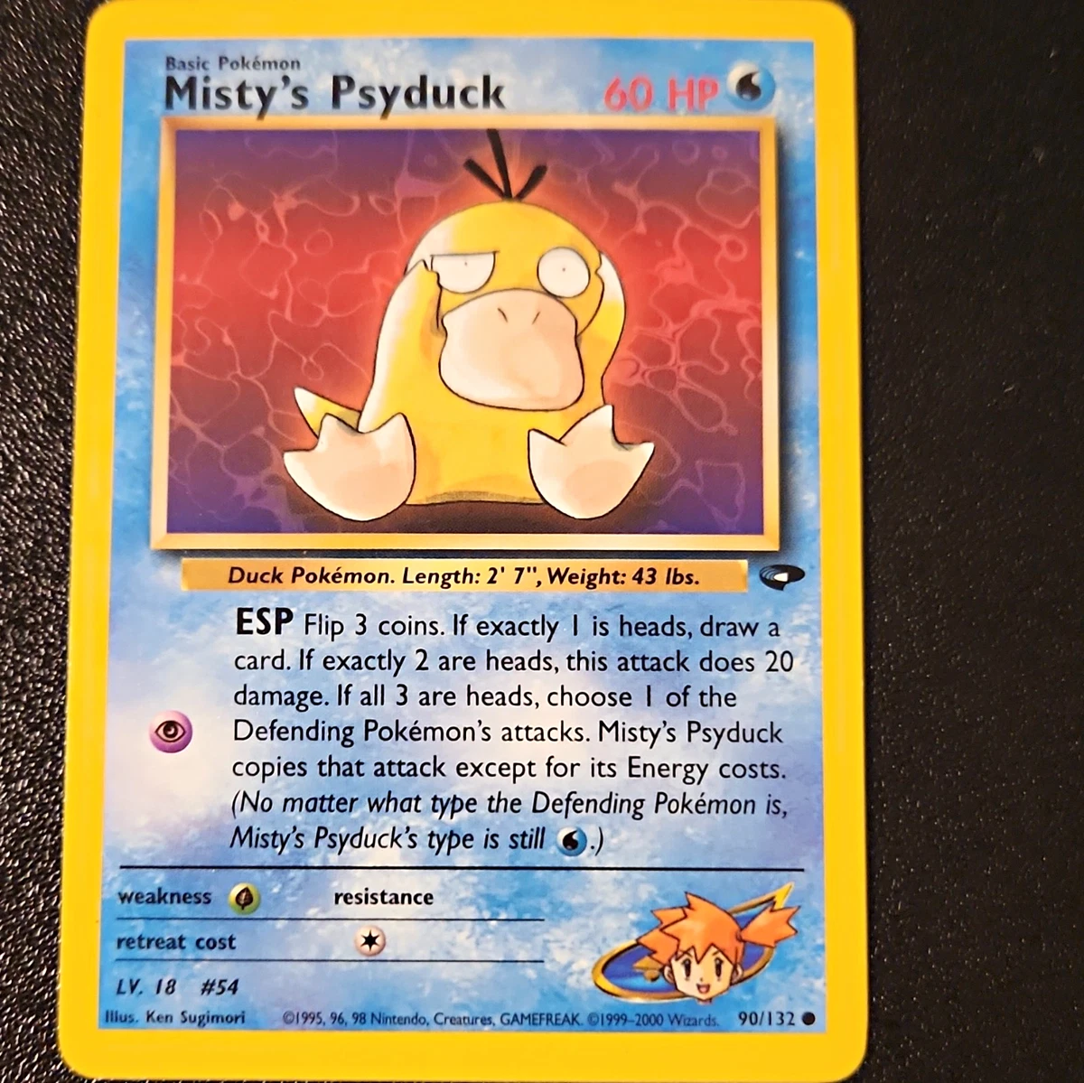 Misty's Psyduck Pokémon TCG Cards for sale | eBay