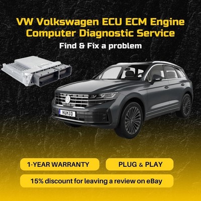 VW Volkswagen ECU ECM Engine Computer Diagnostic Service - Find & Fix a problem