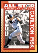 Carlton Fisk 1990 Topps #392 White Sox MLB READ FREE SHIPPING AutographDen
