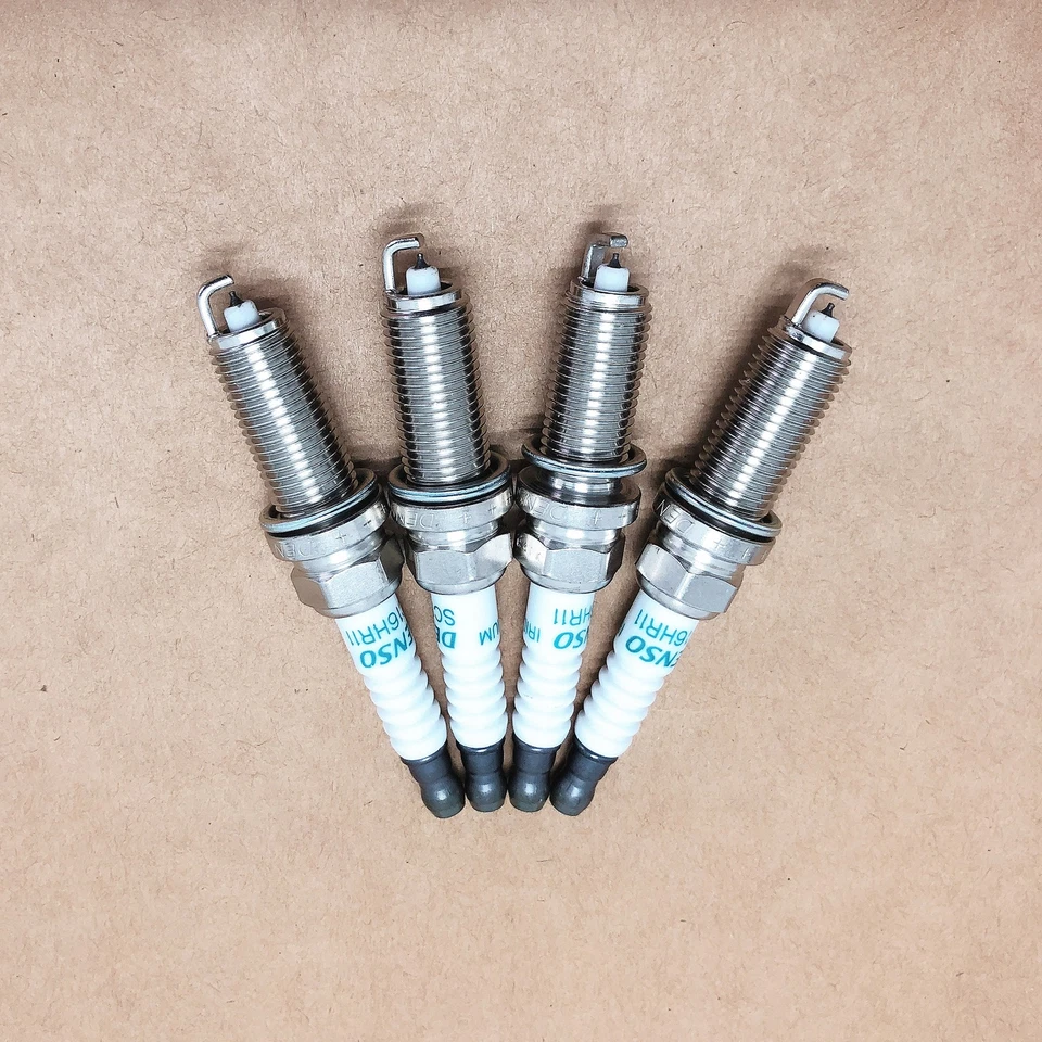 4Pcs 90919-01275 Spark Plug SC16HR11 DENSO 3444 for Corolla Prius C-HR Scion NEW - Image 2 of 4