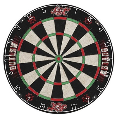 Shot Outlaw Bristle Dartboard - Free Shipping