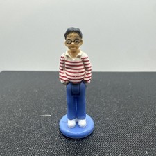 Harry Potter Polly Pocket 2001 Figure Harry Striped Shirt