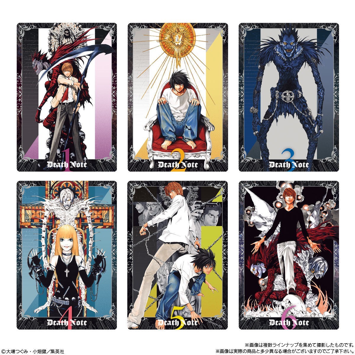 DEATH NOTE Wafer Card Complete set All 30 types BANDAI | eBay