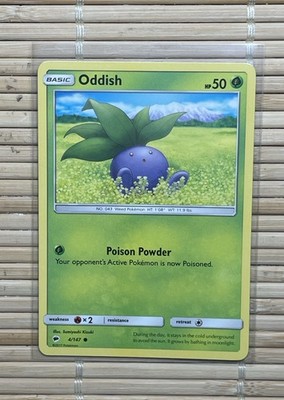 Oddish Burning Shadows 4/147
