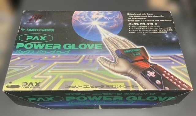 Pax Power Glove Nintendo Famicom NES Manette Family Computer Testé Fonctionne...