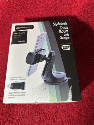Bracketron SlydeLock Dash/Window Mount with Charger