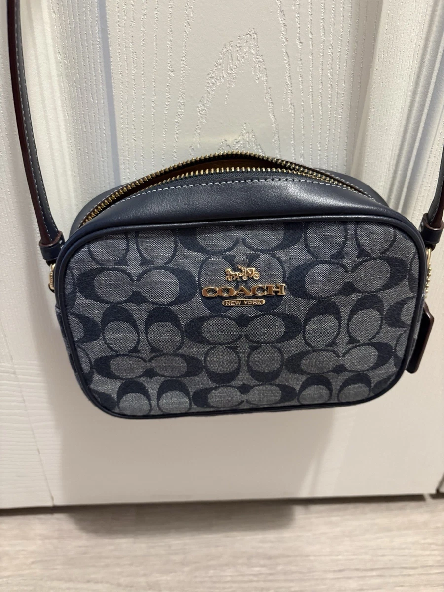 Coach Blue Signature Handbag for sale | eBay