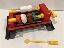 VTG 1987 Fisher-Price Fun With Food Pretend Play Sizzle Griddle  Accessories