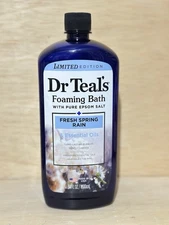 Dr Teal's Fresh Spring Rain Foaming Bath with Essential Oils, 34 fl oz
