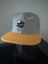 RETRO CLASSIC SAN DIEGO PADRES LOGO ADULT SIZE GRAY GOLD SNAPBACK HAT NEW