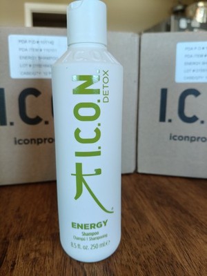 ICON Detox ENERGY shampoo 8.5 oz. (Case Of 12 Bottles)