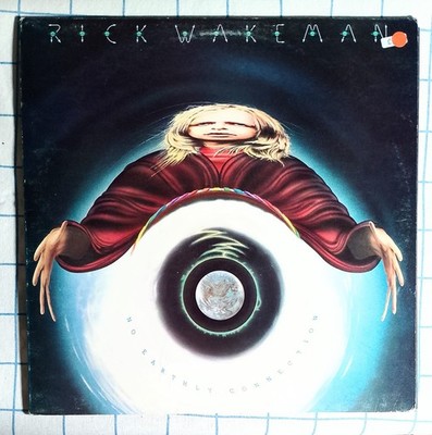   Lp - Vinyl / Rick Wakeman / No Earthly Connection ( P. 1976 / Ex: Yes)(VG/VG)