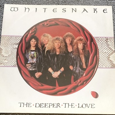 Whitesnake - The Deeper The Love Vinyl 12  Single 1990. EMI 12EMI 128