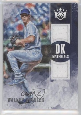 2018 Panini Diamond Kings DK Materials Walker Buehler #DKM-WB Rookie RC b1g