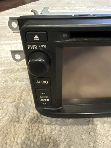 TOYOTA COROLLA Radio AM-FM CD Player Info Display Head Unit OEM 2012 2013 - Picture 2 of 9