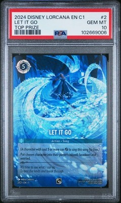 2024 DISNEY LORCANA EN C1-LORCANA CHALLENGE PROMO TOP PRIZE #2 LET