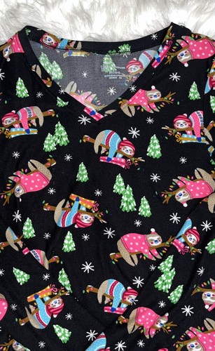 No Boundaries Pajama Tops Girls Size Small 3-5 PJ Sleepwear Shirt Lot Of 2 - Picture 5 of 10