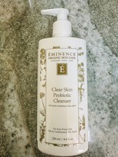 Eminence Organics Clear Skin Probiotic Cleanser 8.4 oz 250ml Acne Prone Skin