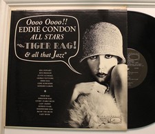 Eddie Condon All Stars Lp "Tiger Rag And All That Jazz" On World Pacific - Vg++