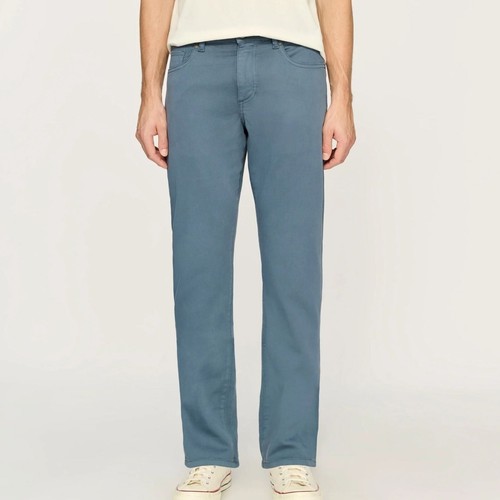 NWT DL1961 Men's 28x32 Avery Relaxed Straight Pants Lt. Stone Blue Twill Stretch - Picture 2 of 9
