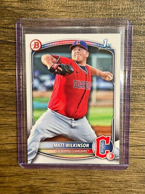 2025 Bowman MATT WILKINSON 1ST BOWMAN #BP-145 RC Guardians Matt Foley Van River