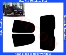 Passgenaue Tönungsfolie Fiat Punto Evo 3T 2009-2012 Heck/Seitenscheiben 5%-50%