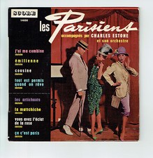All Parisianne & Charles Estone Orchestre Vinyl 45 RPM 7 " EP J'Ai Ma Handset