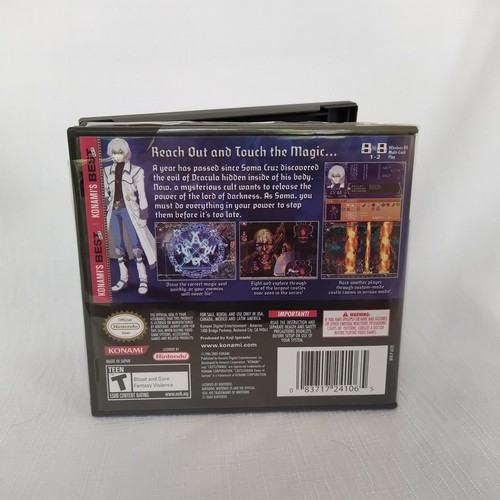 Castlevania Dawn of Sorrow (Nintendo DS) Authentic - Sealed - Picture 2 of 2