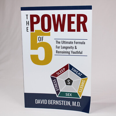 SIGNED The Power Of 5 The Ultimate Formula For Longevity & Remaining Youthful PB